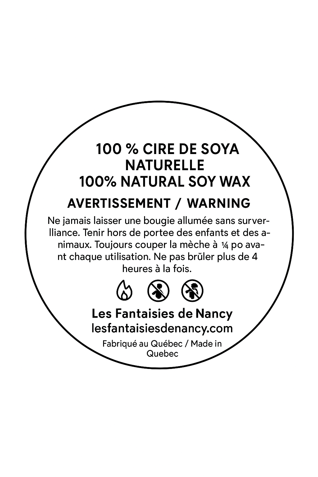 Bougie La p'tite GINGER (épices réconfortante)