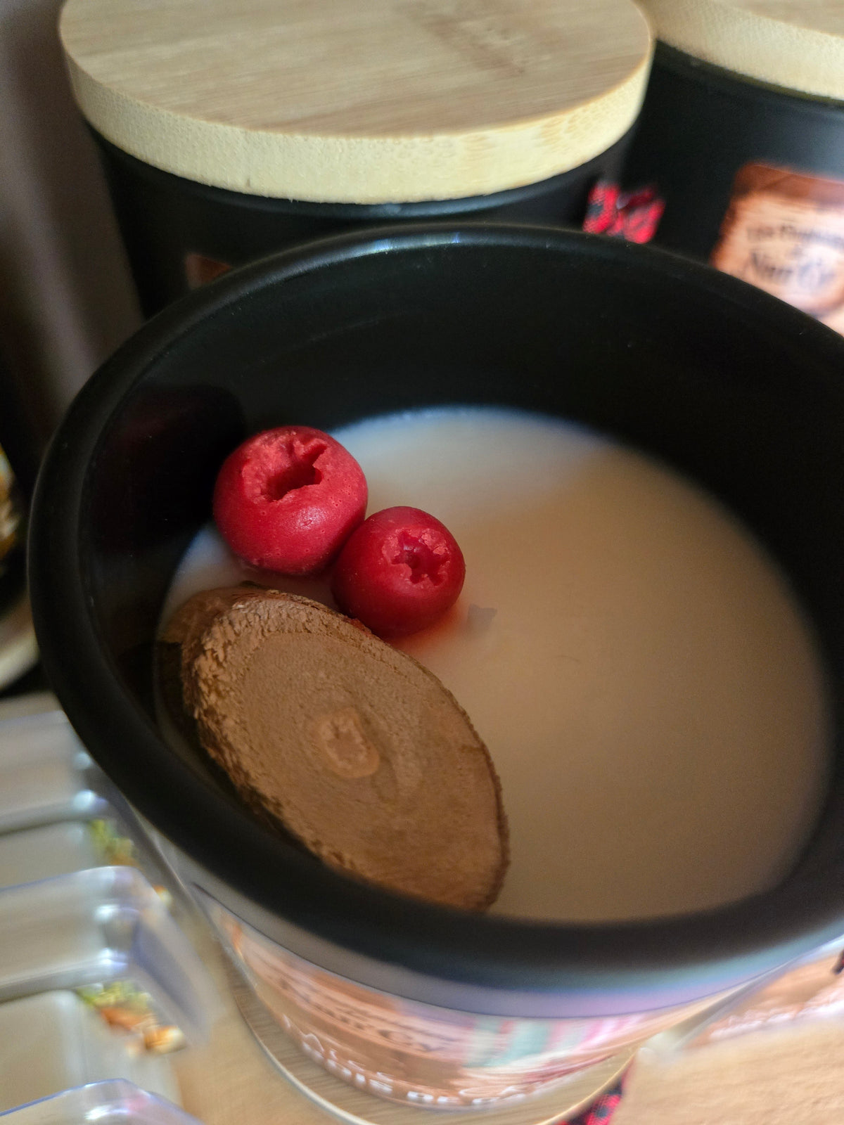 Bougie Miss Cranberry (bois de canneberges)