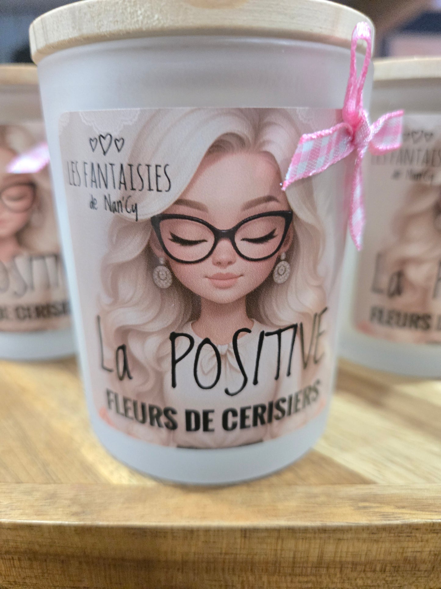 Bougie La POSITIVE (Fleurs de Cerisiers)