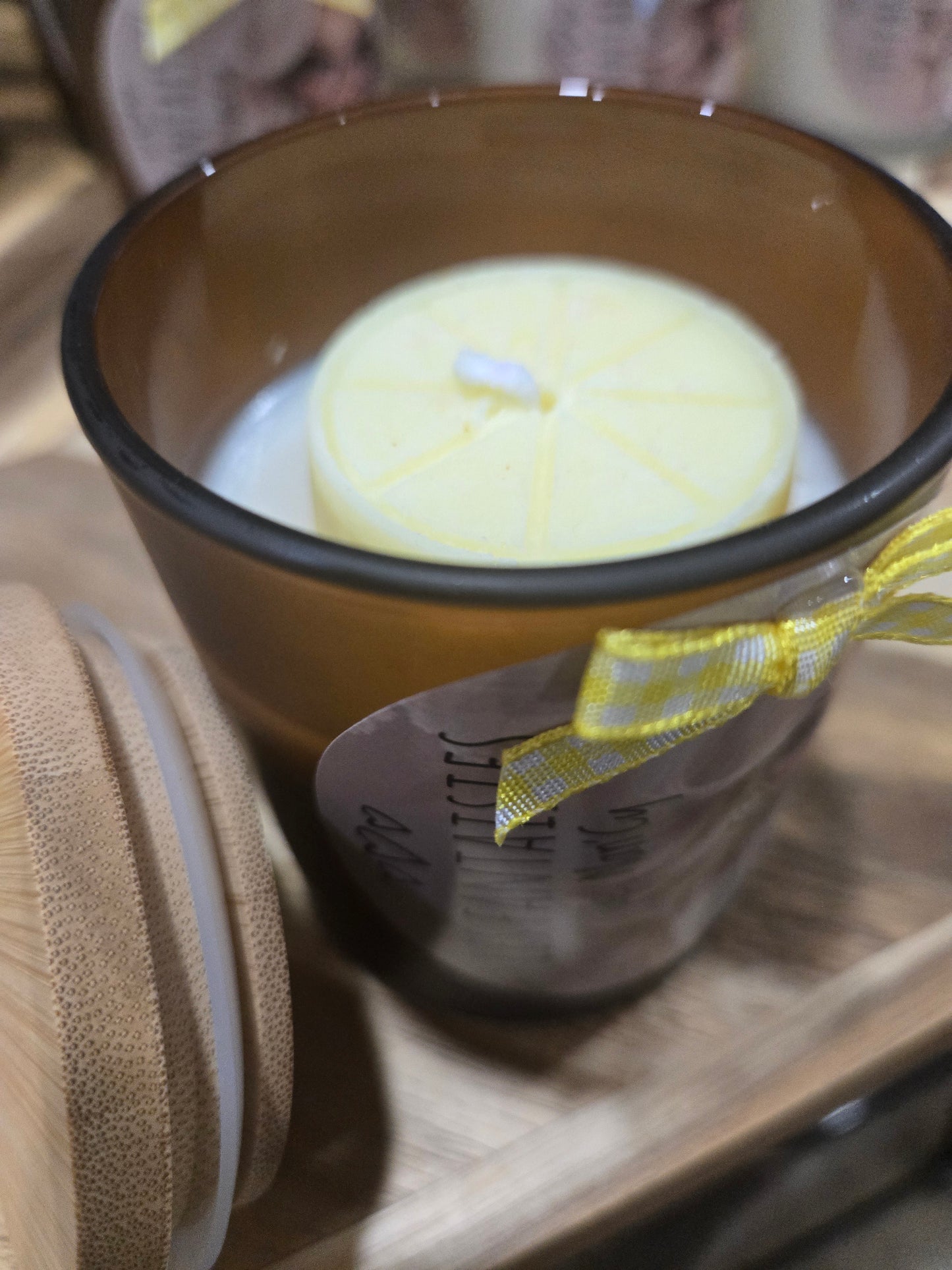 Bougie La RAFRAÎCHISSANTE (Agrumes)