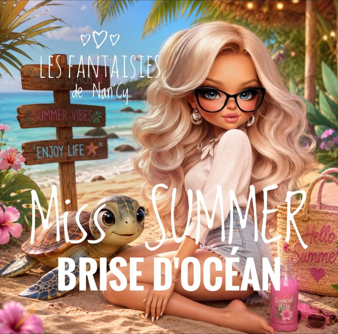 Bougie Miss Summer(brise d'océan)