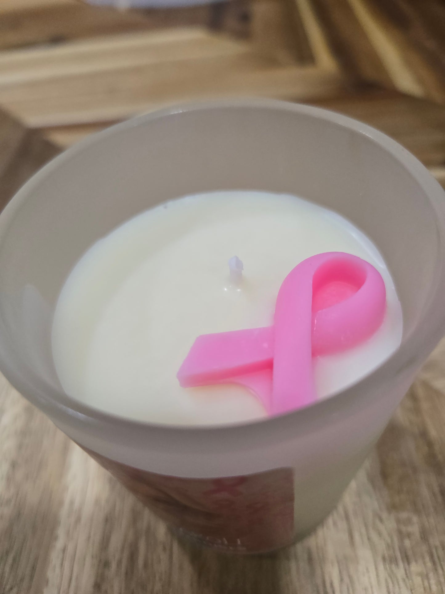 Bougie La p'tite CAROLE (Licorne et Framboise) CANCER DU SEIN