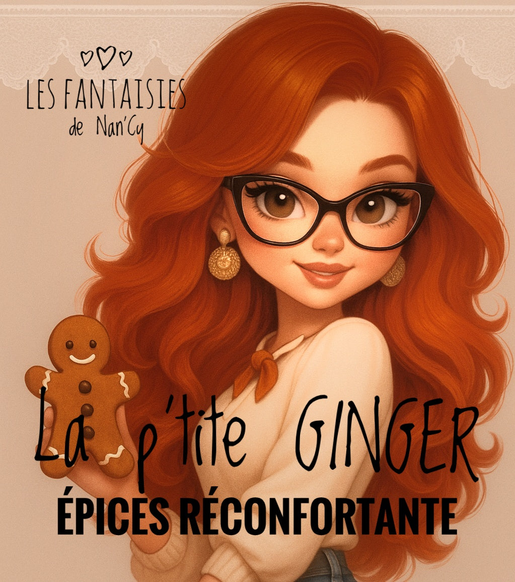 Bougie La p'tite GINGER (épices réconfortante)
