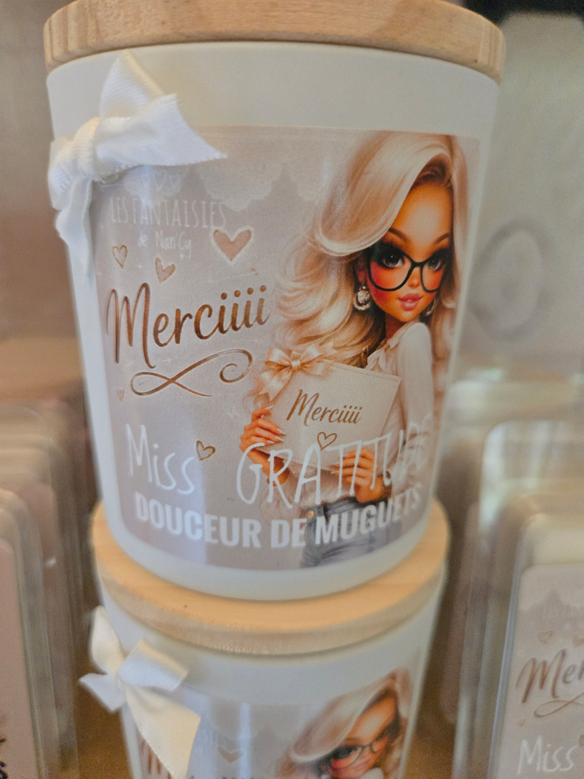 Bougie Miss(merci) GRATITUDE (douceur de muguet)