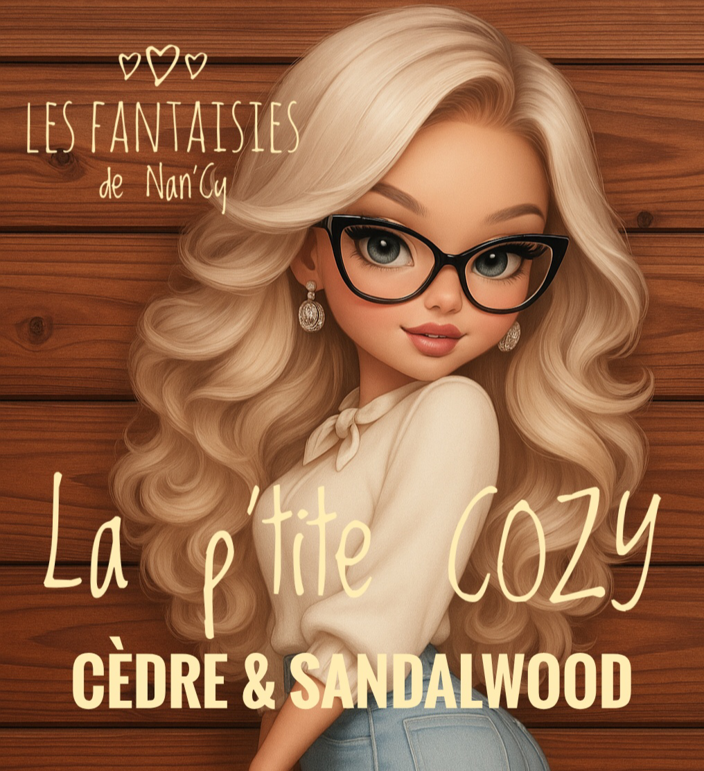 Bougie La p'tite  COZY  (Cèdre et Sandalwood)