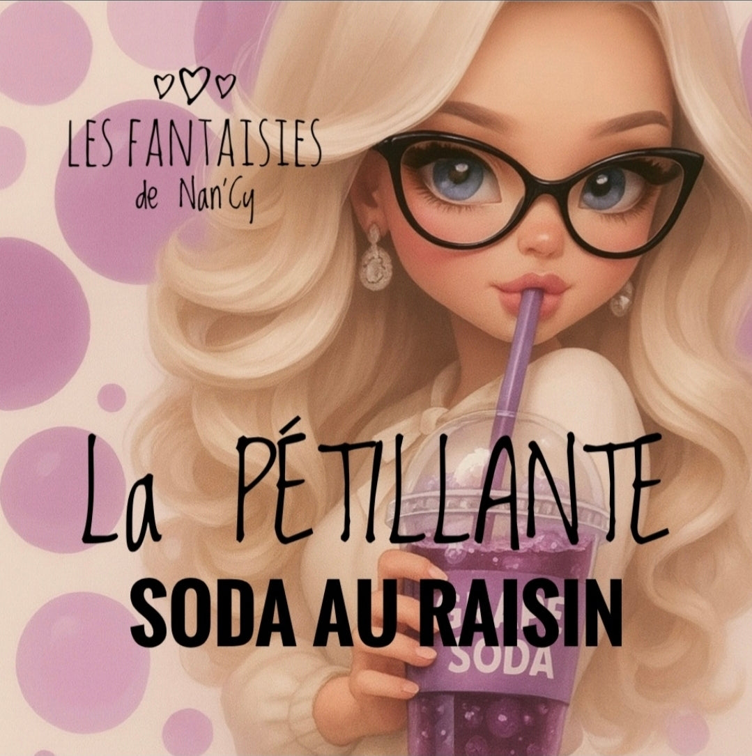 Bougie Miss PÉTILLANTE (soda au raisin)