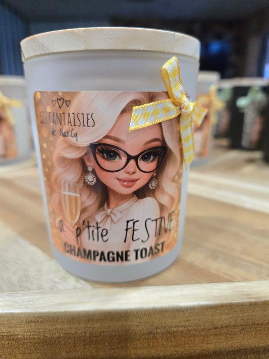 Bougie La FESTIVE (Champagne Toast)