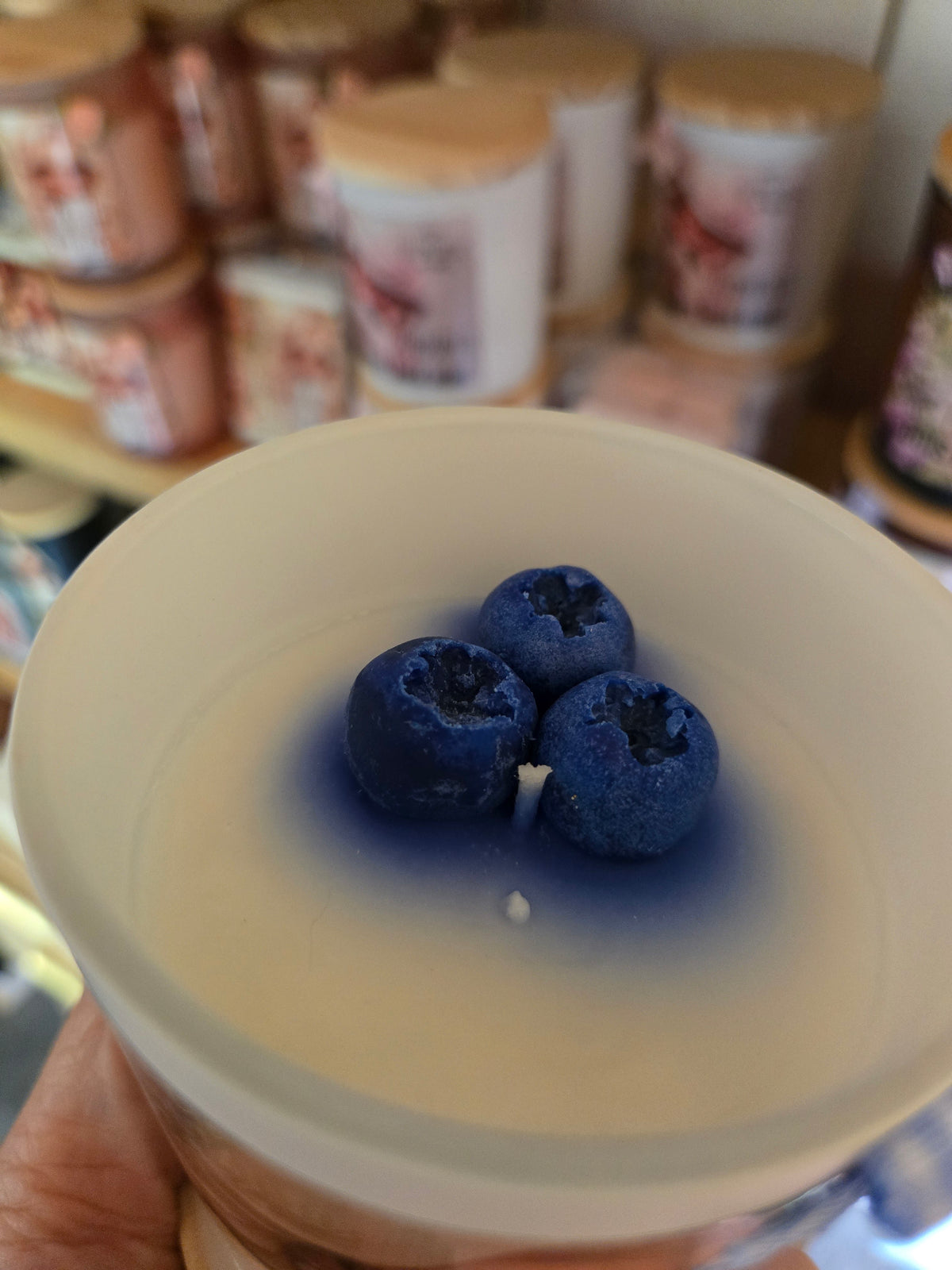 Bougie Miss Sauvage(tarte au bleuets)
