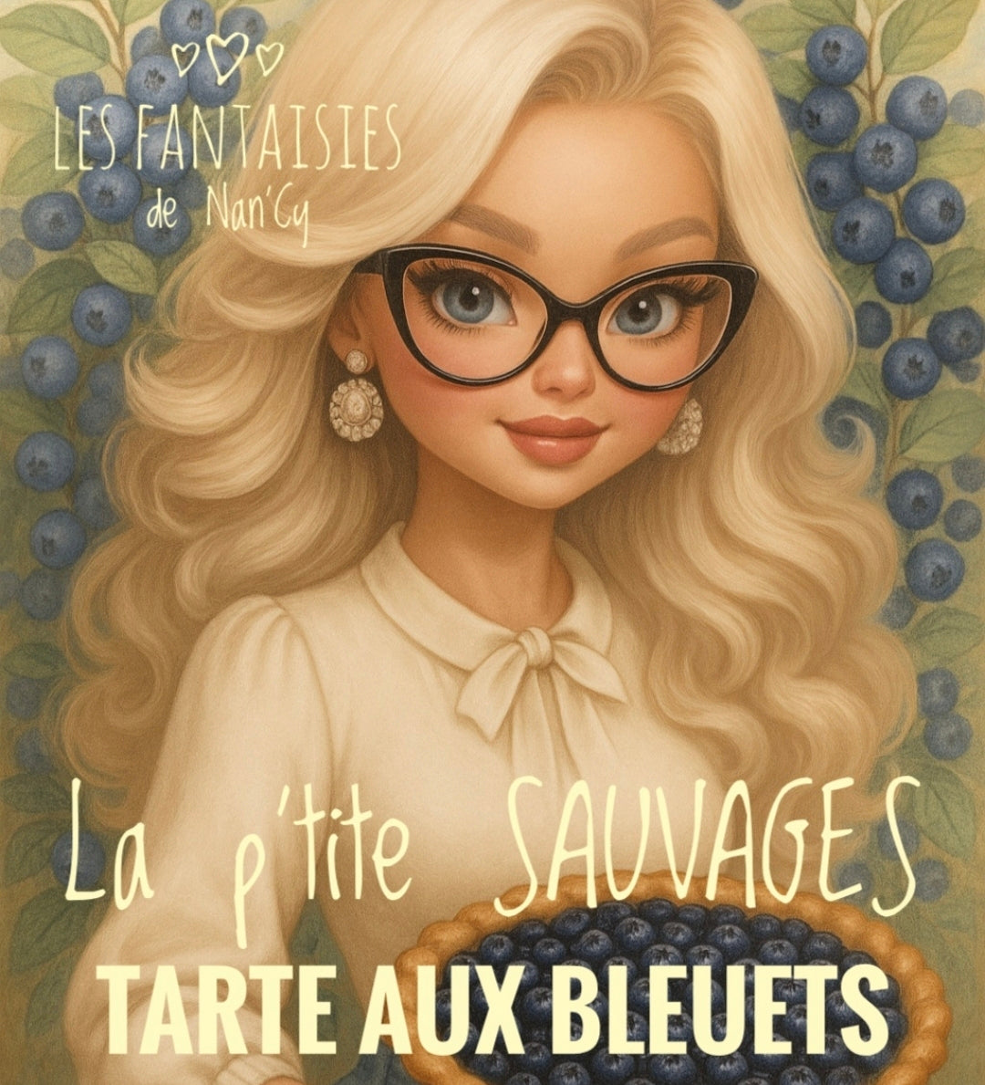 Bougie Miss Sauvage(tarte au bleuets)