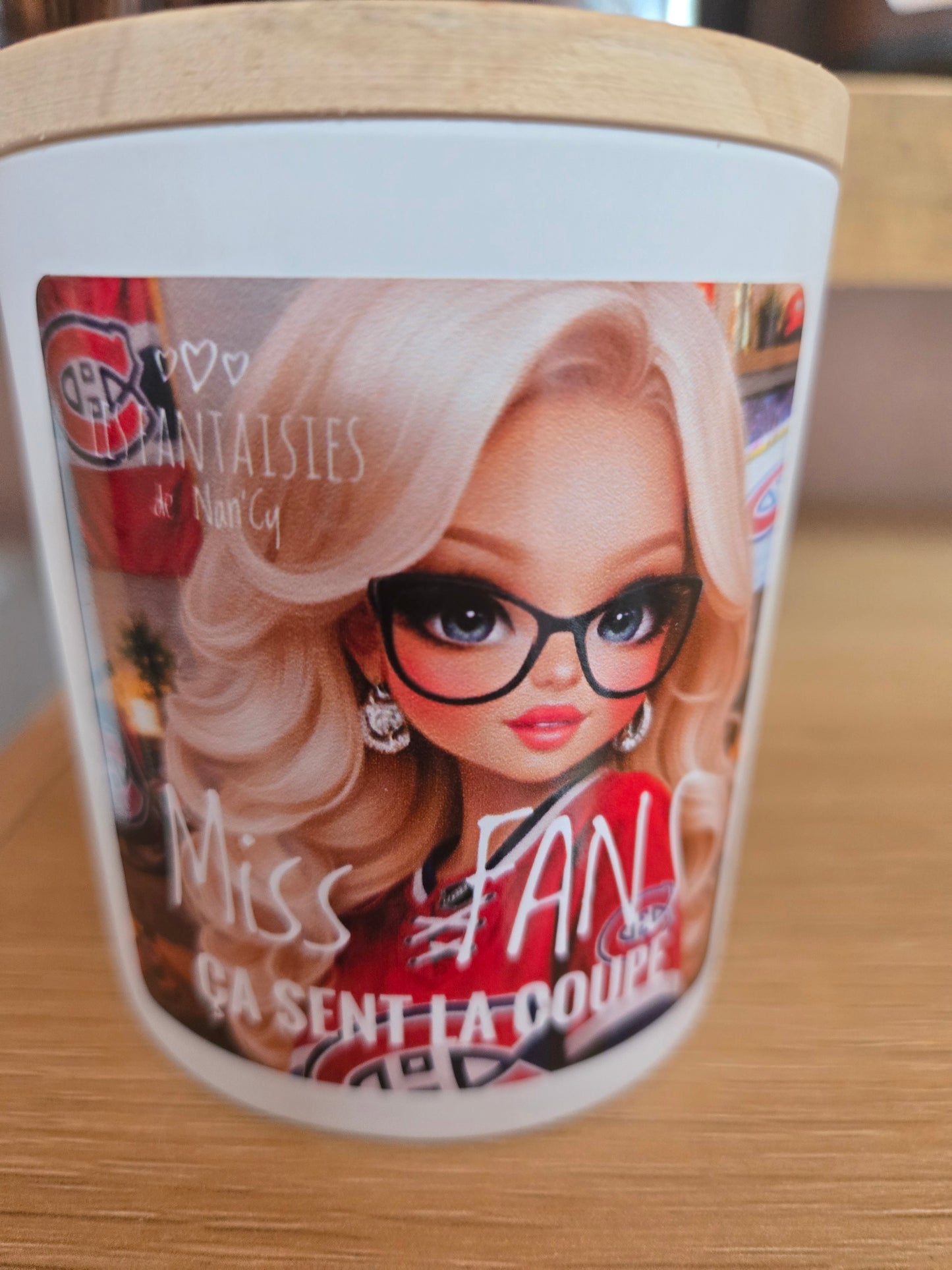 Bougie, Miss FAN'S (Ça sent la coupe 🏒)